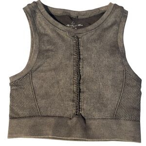 Aerie OFFLINE Least Support Ribbed Sports Bra or Top | Excellent Used Condition